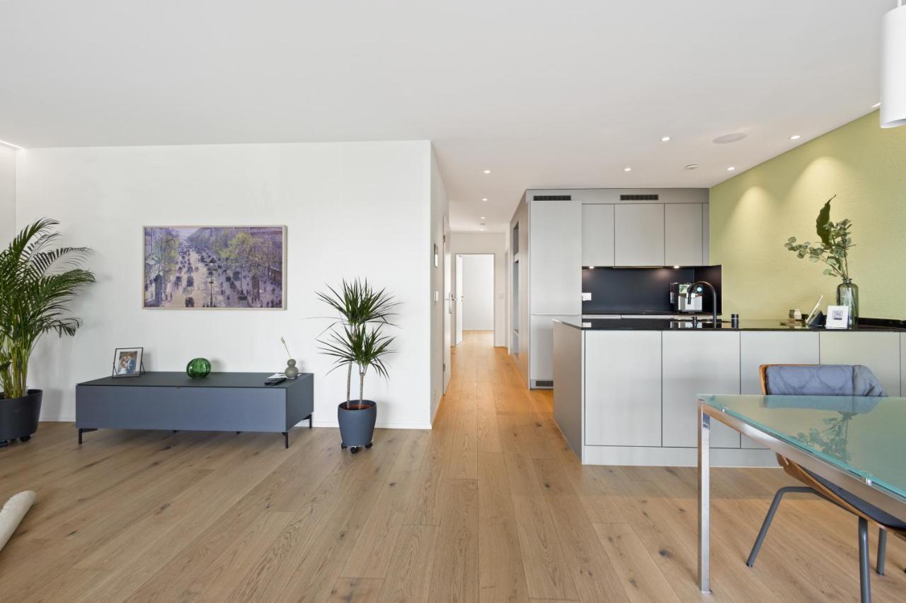 The R Apartment Uetliberg, Klima, Parken - Wallbox Geroldswil Dış mekan fotoğraf